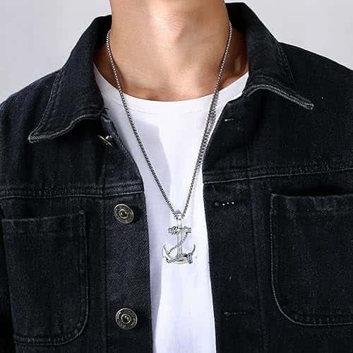 Anchor Necklace for men