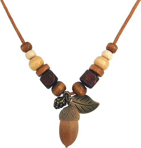 Nature-Inspired beaded necklace