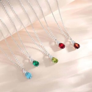 birthstone necklace