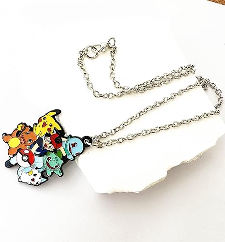 pikachu cute necklace