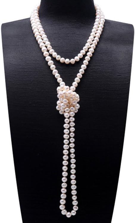 rope Length Pearl Necklace