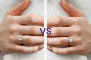 comparison of white gold and yellow gold