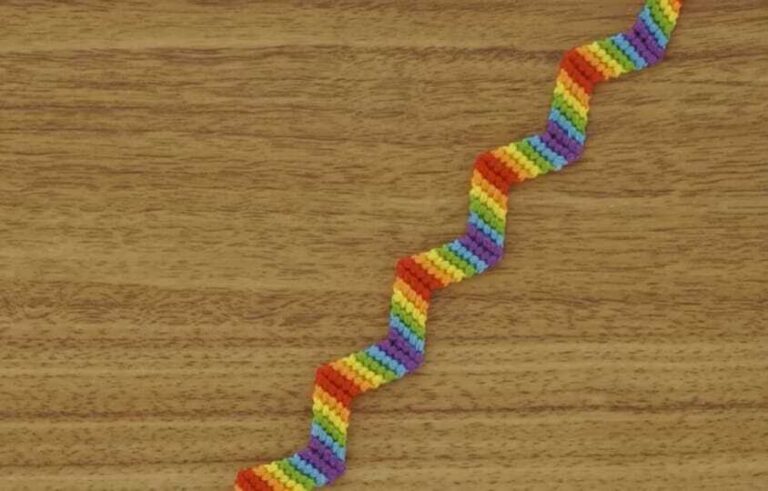 zigzag bracelet