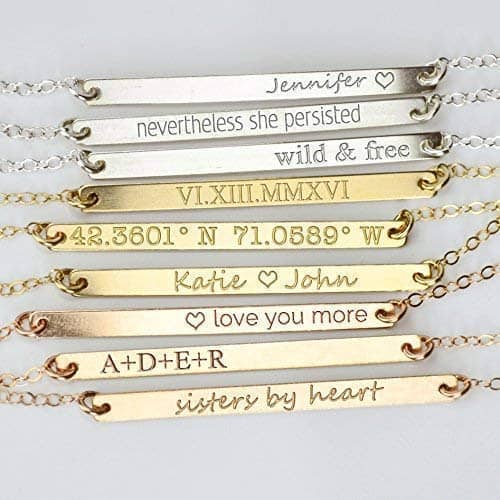 Custom Coordinates Bracelets