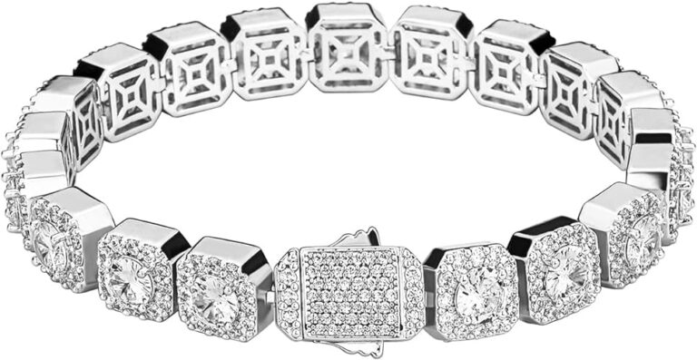Cluster Tennis Bracelet