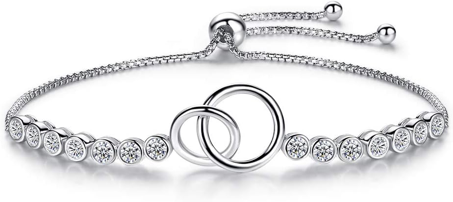 Interlocking Tennis Bracelet