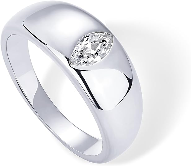 white gold ring