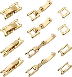 Brass Fold Over Clasps