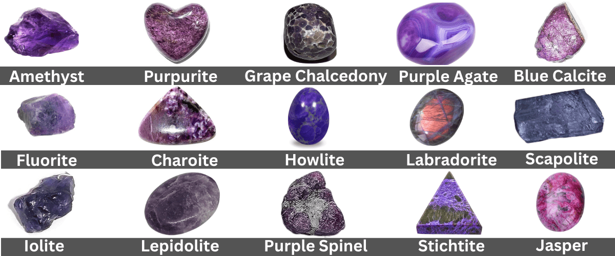 purple gemstone names