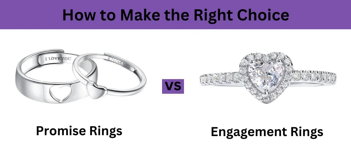 Promise rings vs Engagement rings