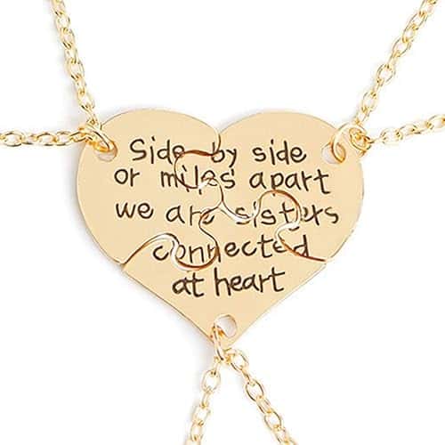 friendship engraving jewelry