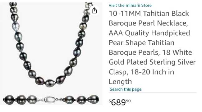 tahitian pearl