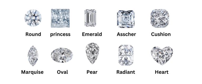 10 diamond shapes