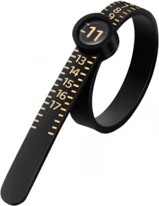 Adjustable Plastic Ring Sizer