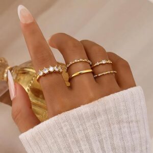how to stack rings