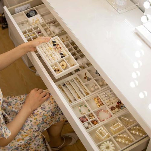 jewelry organizer for storage