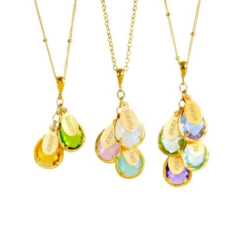 Birthstone Necklaces Birthstone Necklaces