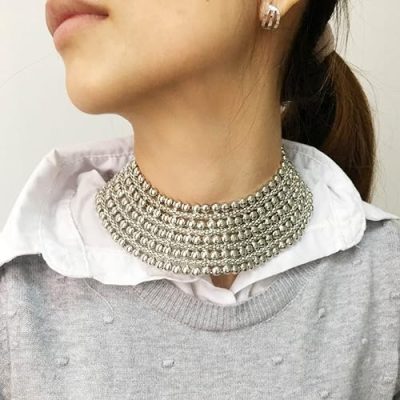 statement collar necklace